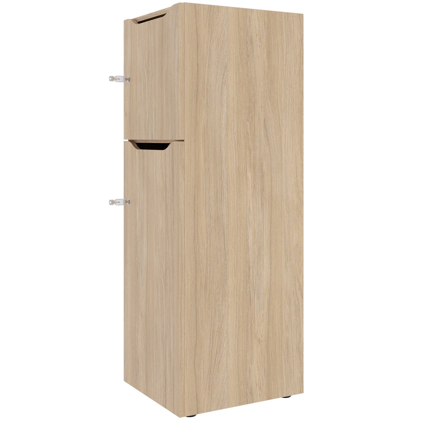 Armadietto CHOICE | 450 x 1370 mm, 2 o 3 scomparti, rovere ambra