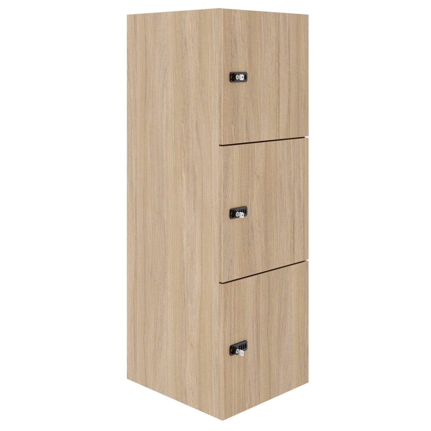 Armadietto CHOICE | 450 x 1370 mm, 2 o 3 scomparti, rovere ambra