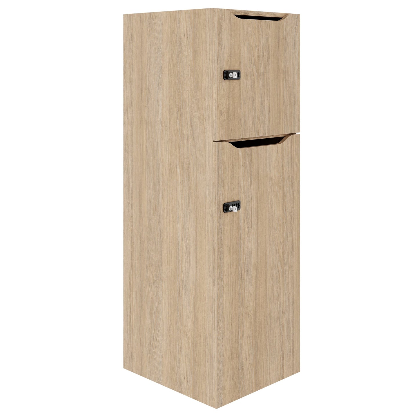 Armadietto CHOICE | 450 x 1370 mm, 2 o 3 scomparti, rovere ambra