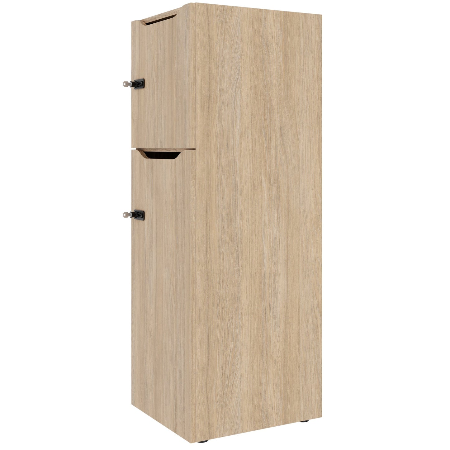 Armadietto CHOICE | 450 x 1370 mm, 2 o 3 scomparti, rovere ambra