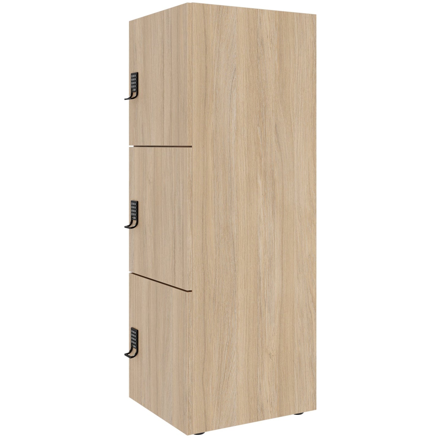 Armadietto CHOICE | 450 x 1370 mm, 2 o 3 scomparti, rovere ambra