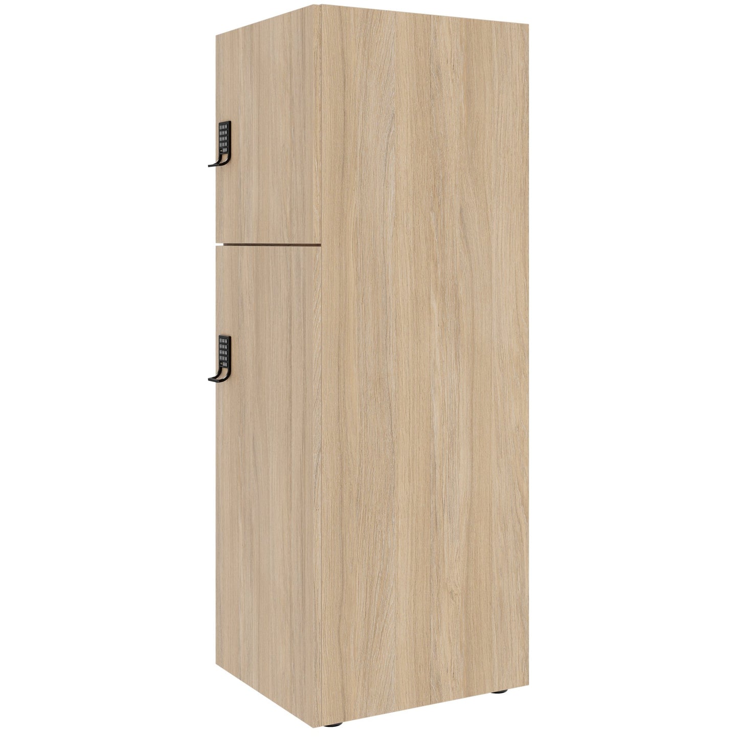 Armadietto CHOICE | 450 x 1370 mm, 2 o 3 scomparti, rovere ambra