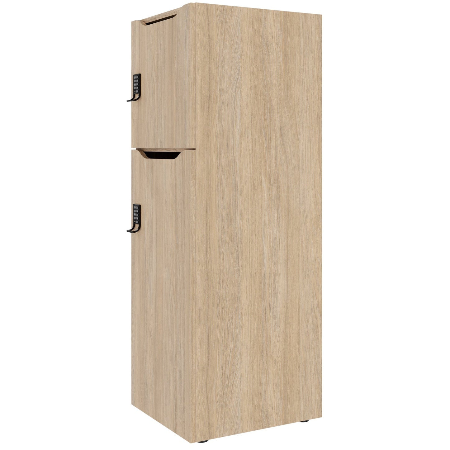 Armadietto CHOICE | 450 x 1370 mm, 2 o 3 scomparti, rovere ambra