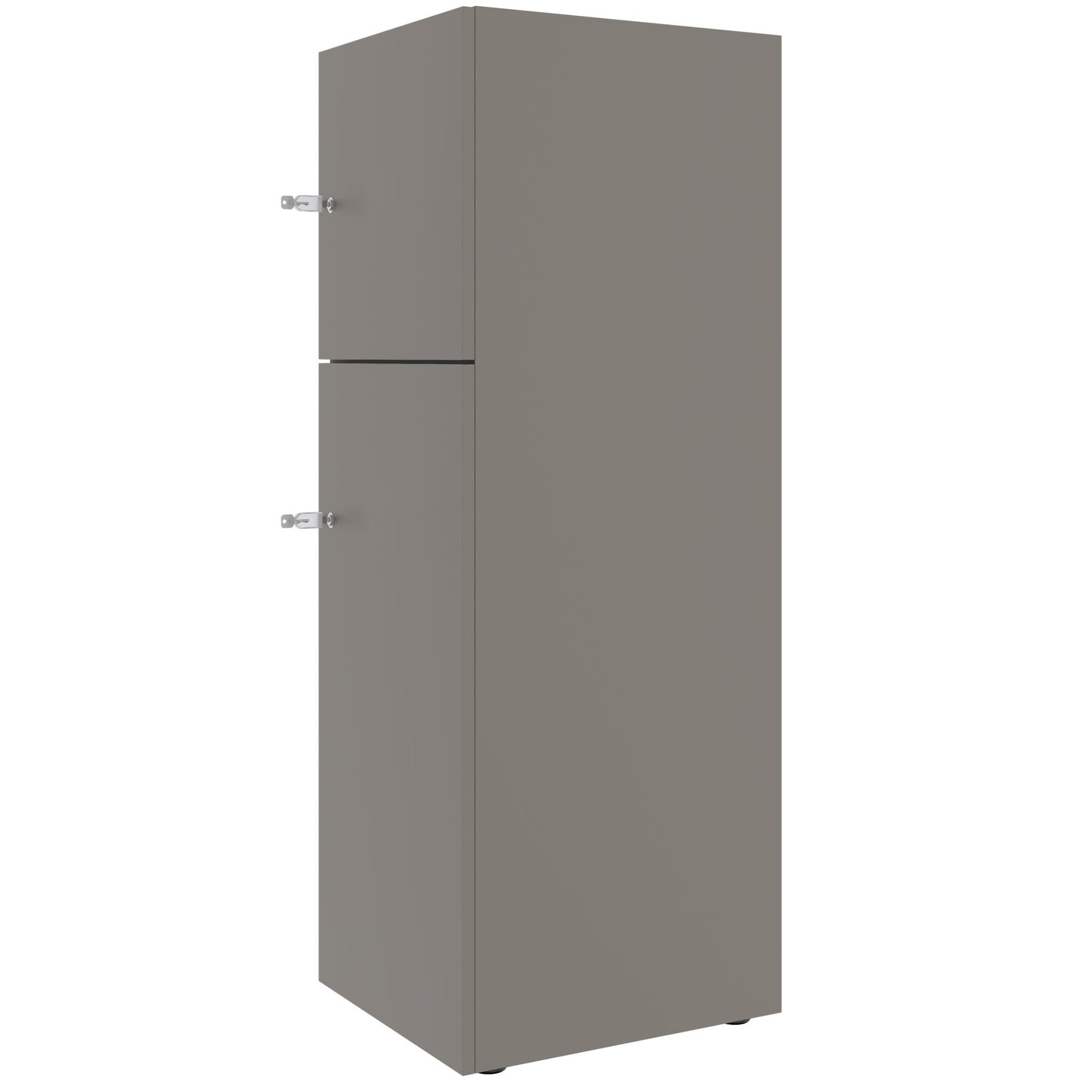 Armadietto CHOICE | 450 x 1370 mm, 2 o 3 scomparti, grigio cubanite
