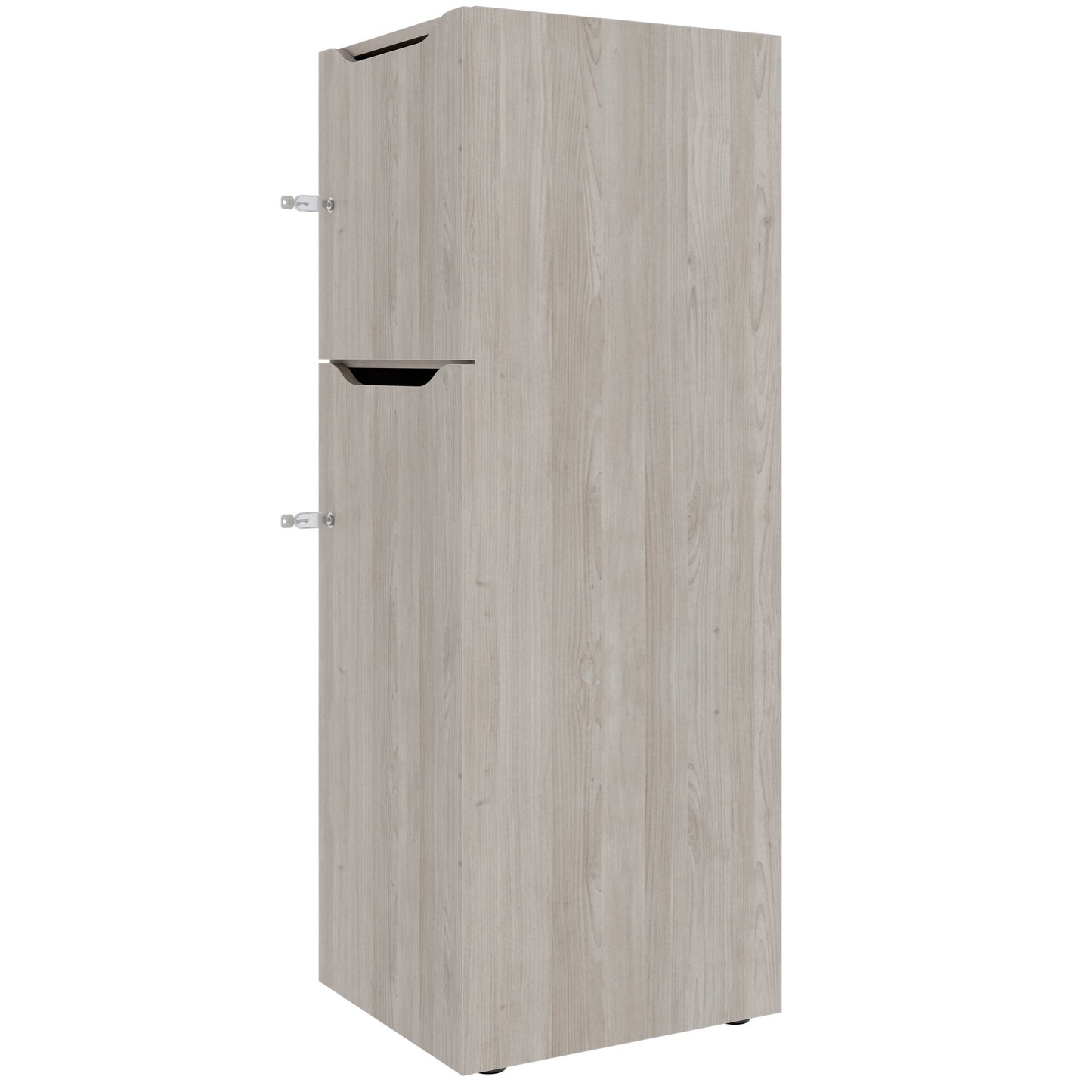 Armoire CHOICE | 450 x 1370 mm, 2 ou 3 casiers, chêne nord gris