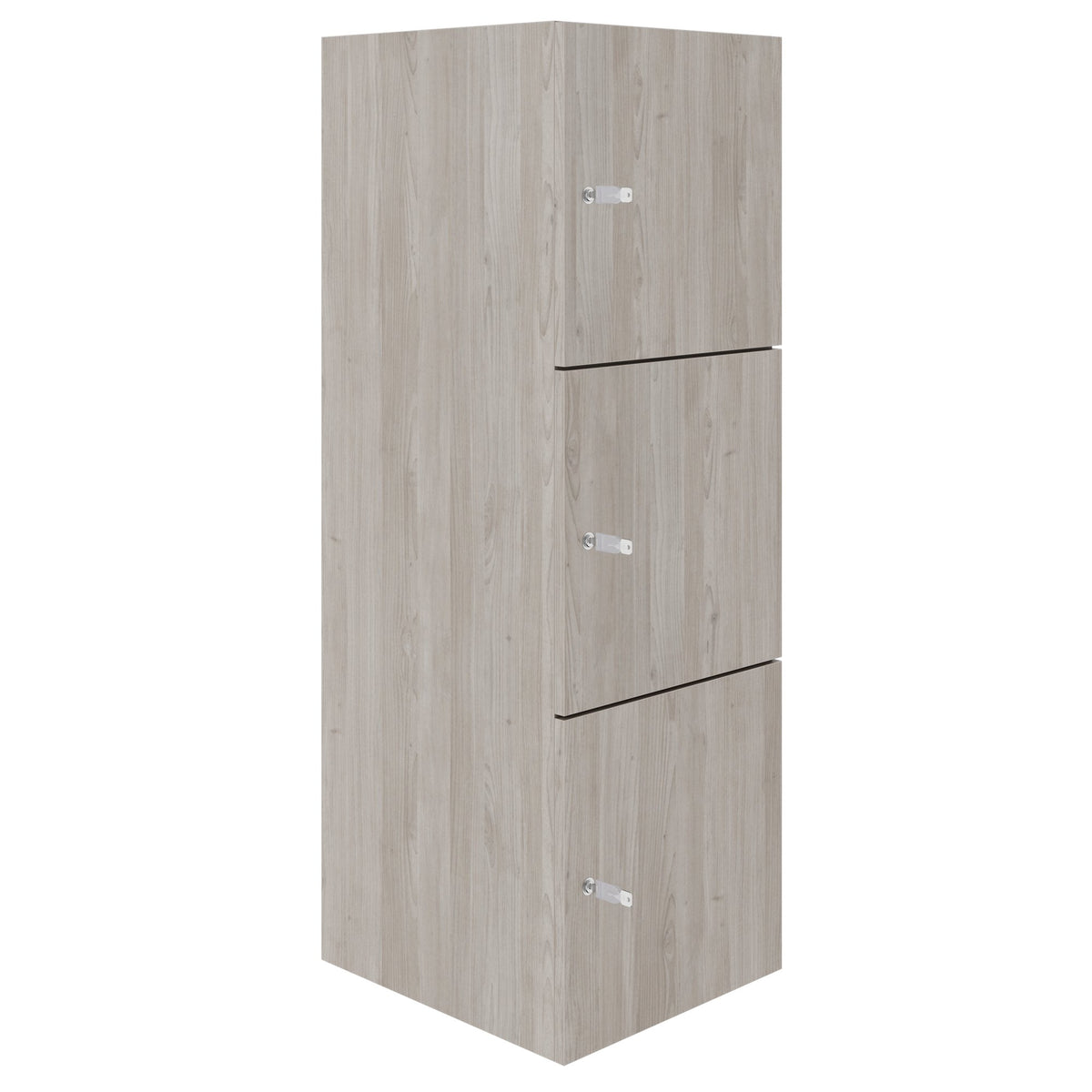 Armoire CHOICE | 450 x 1370 mm, 2 ou 3 casiers, chêne nord gris - 1 Lightbox Main Image