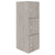 Armoire CHOICE | 450 x 1370 mm, 2 ou 3 casiers, chêne nord gris