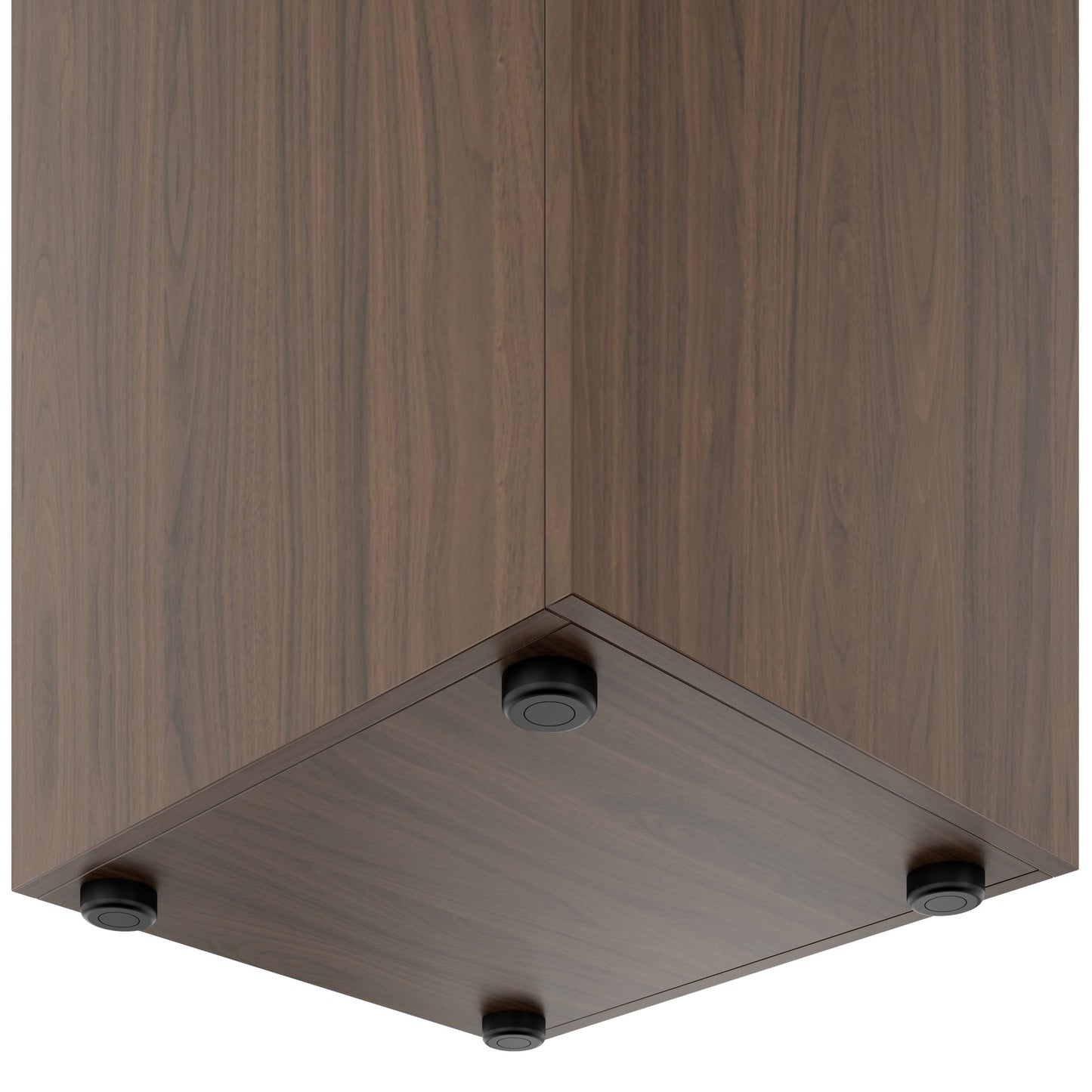 CHOICE Spind | 450 x 1370 mm, 2 oder 3 Schließfächer, Nussbaum