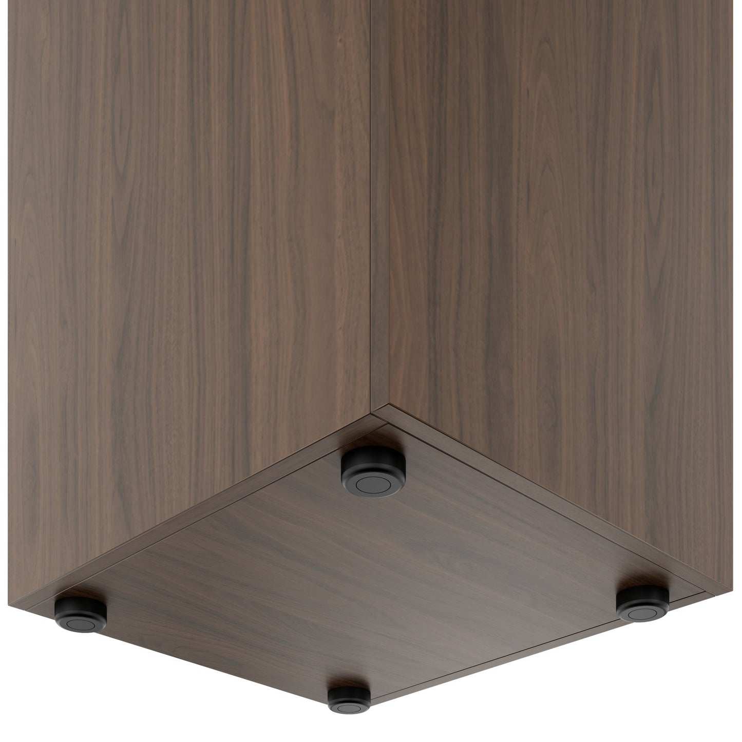 CHOICE Spind | 450 x 1370 mm, 2 oder 3 Schließfächer, Nussbaum