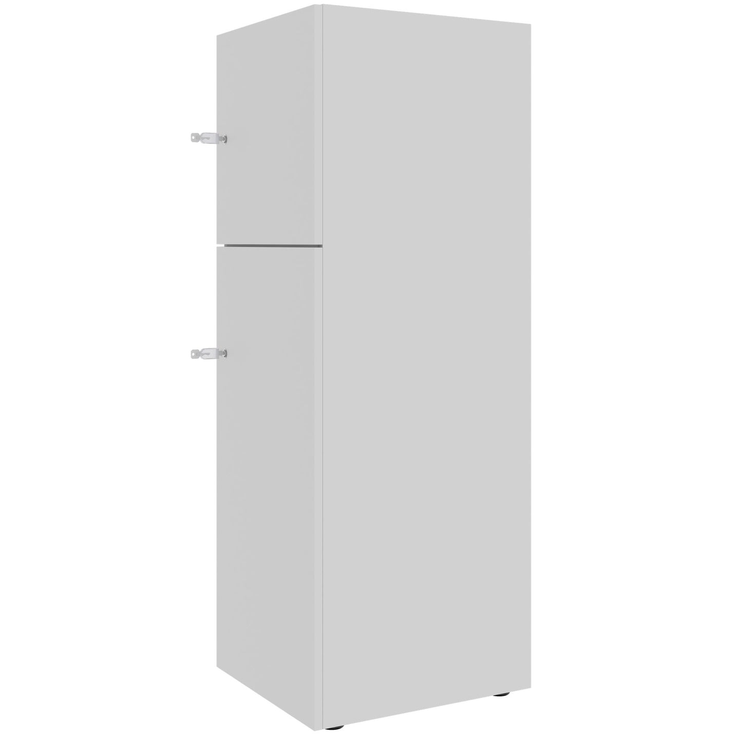 Armadietto CHOICE | 450 x 1370 mm, 2 o 3 scomparti, grigio perla