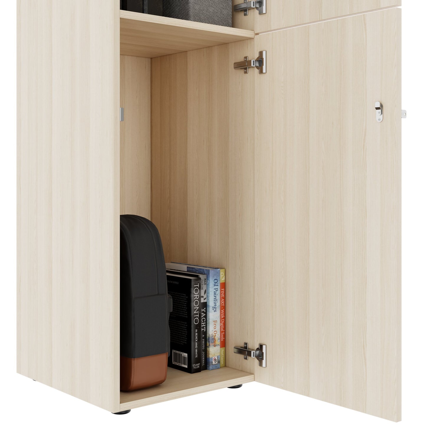 CHOICE Spind | 450 x 1370 mm, 2 oder 3 Schließfächer, Sandesche