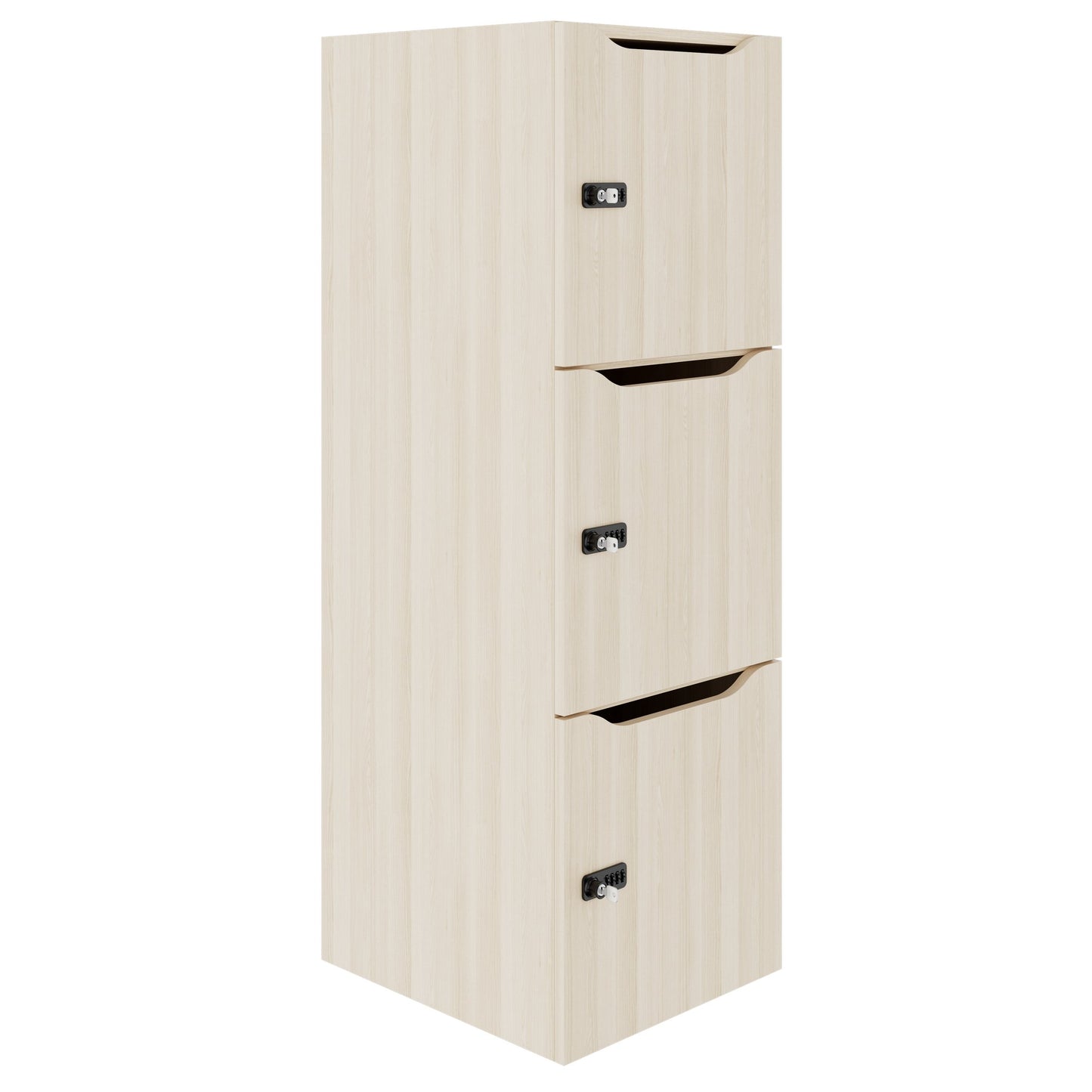 CHOICE Spind | 450 x 1370 mm, 2 oder 3 Schließfächer, Sandesche