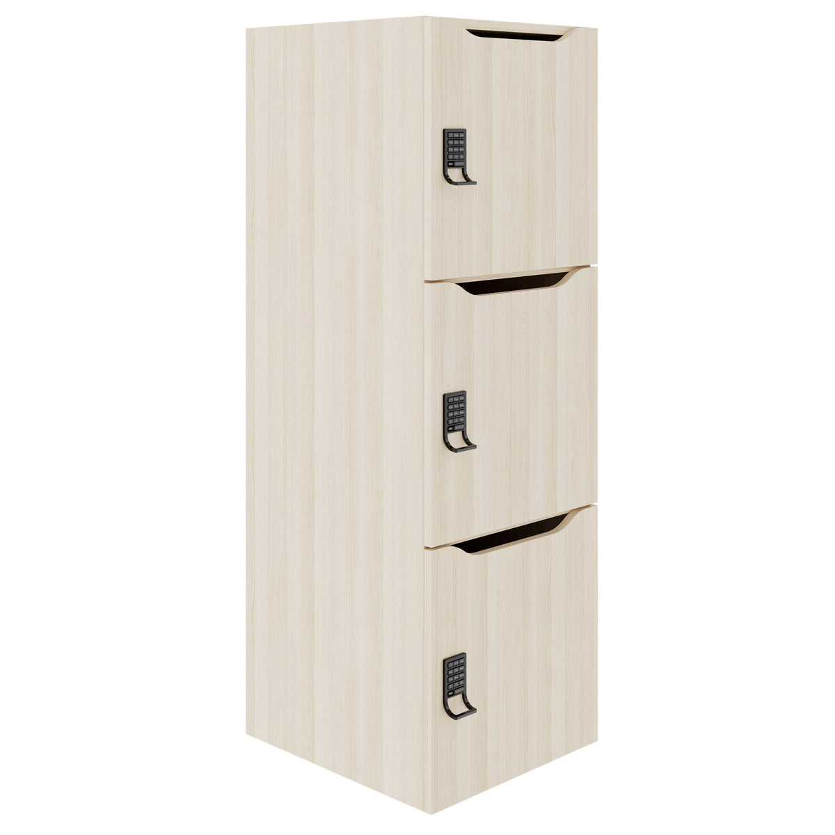 Armadietto CHOICE | 450 x 1370 mm, 2 o 3 scomparti, frassino sabbiato - 1 Lightbox Main Image