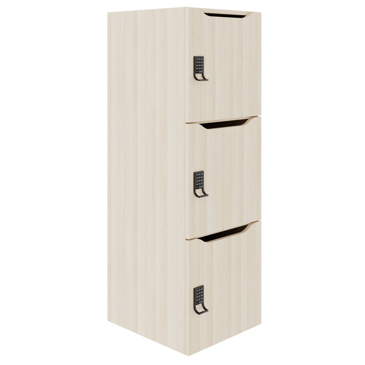 CHOICE Spind | 450 x 1370 mm, 2 oder 3 Schließfächer, Sandesche