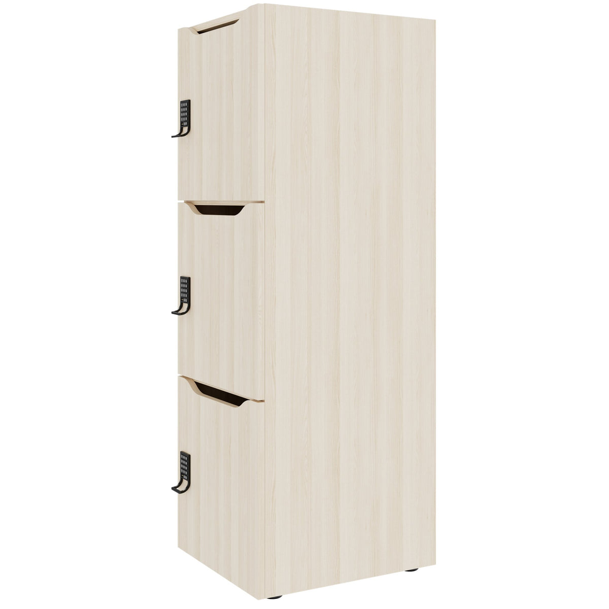 Armadietto CHOICE | 450 x 1370 mm, 2 o 3 scomparti, frassino sabbiato - 3 Lightbox Main Image