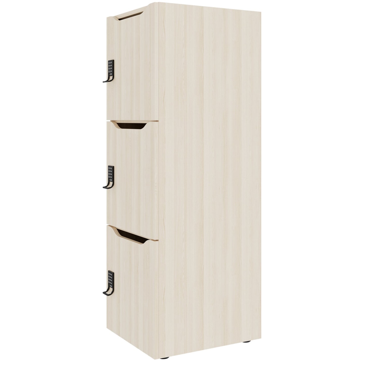 CHOICE Spind | 450 x 1370 mm, 2 oder 3 Schließfächer, Sandesche