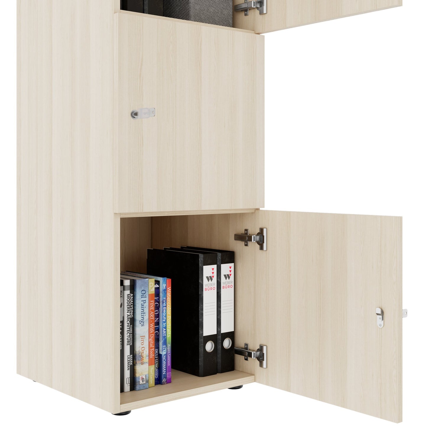 CHOICE Spind | 450 x 1370 mm, 2 oder 3 Schließfächer, Sandesche