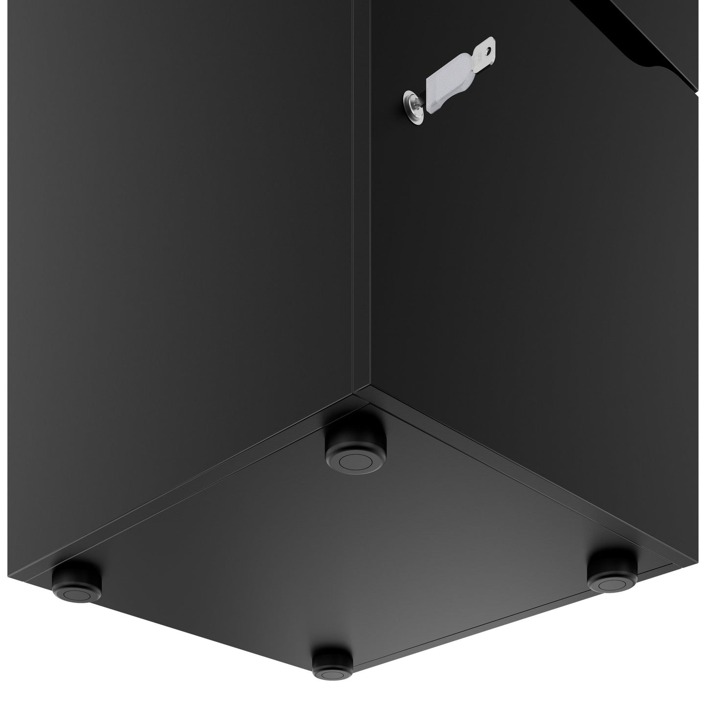 CHOICE Spind | 450 x 1370 mm, 2 oder 3 Schließfächer, Schwarz