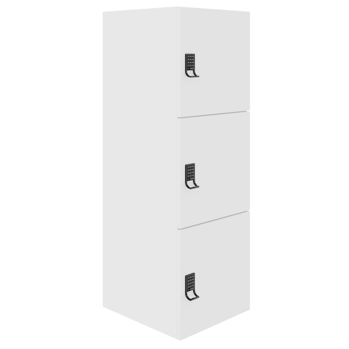 CHOICE Locker | 450 x 1370 mm, 2 or 3 lockers, white