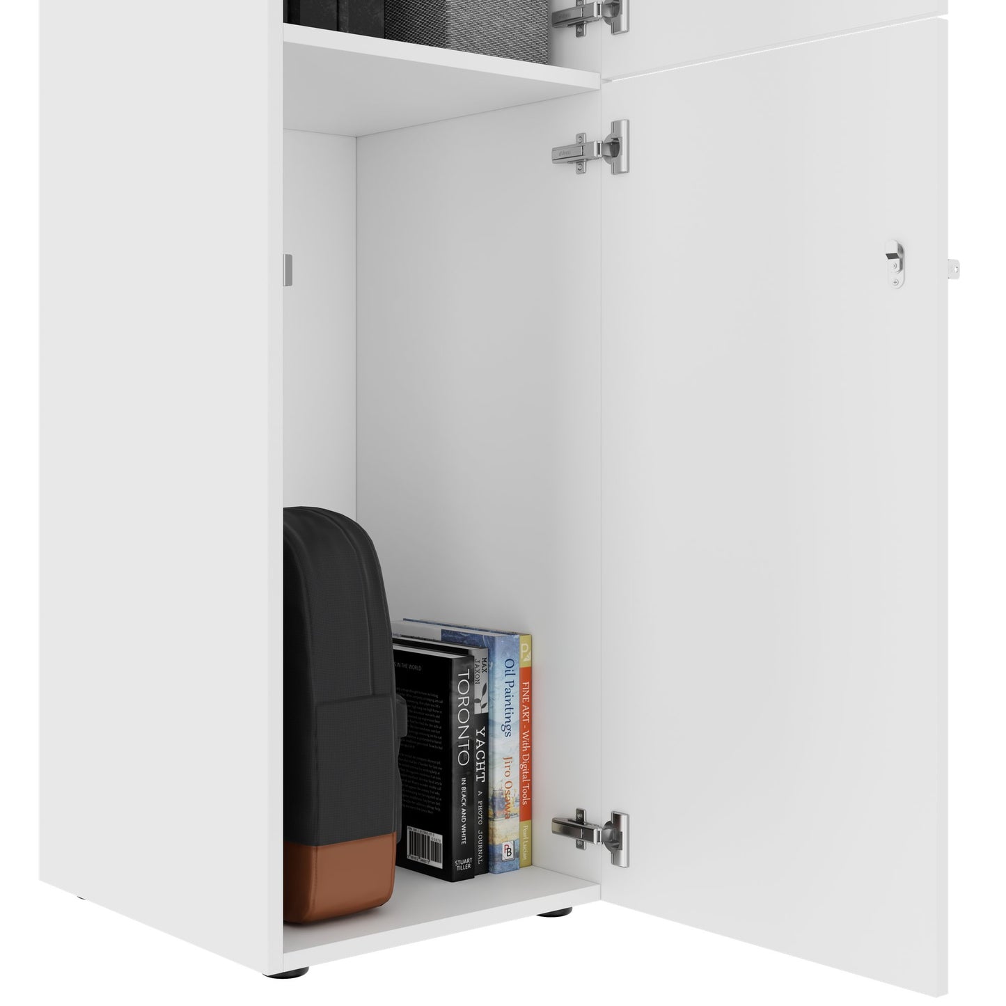 CHOICE Locker | 450 x 1370 mm, 2 or 3 lockers, white