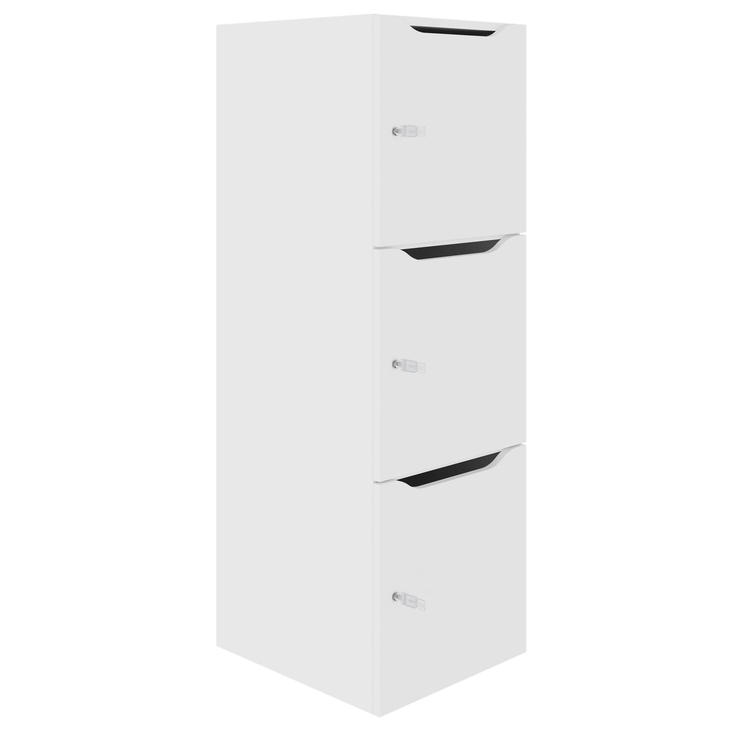 CHOICE Locker | 450 x 1370 mm, 2 or 3 lockers, white