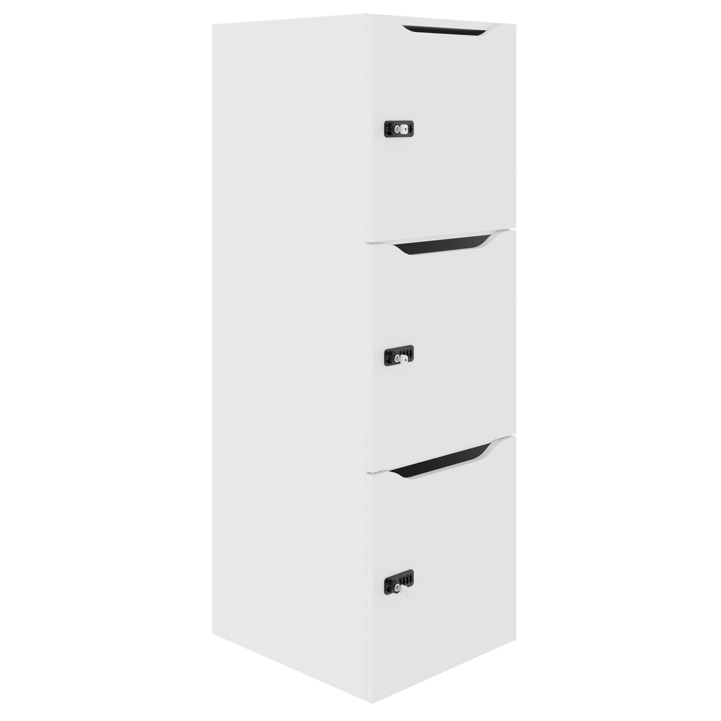 CHOICE Locker | 450 x 1370 mm, 2 or 3 lockers, white