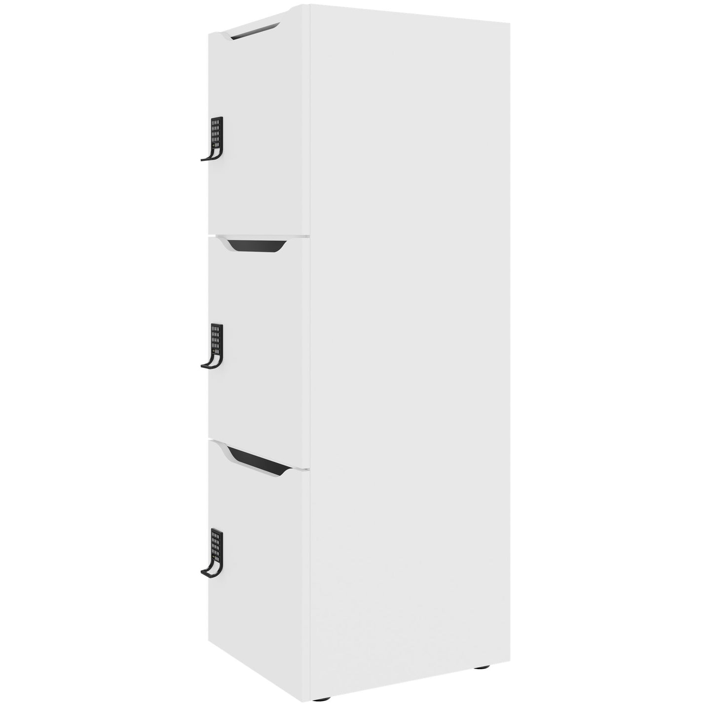 CHOICE Locker | 450 x 1370 mm, 2 or 3 lockers, white