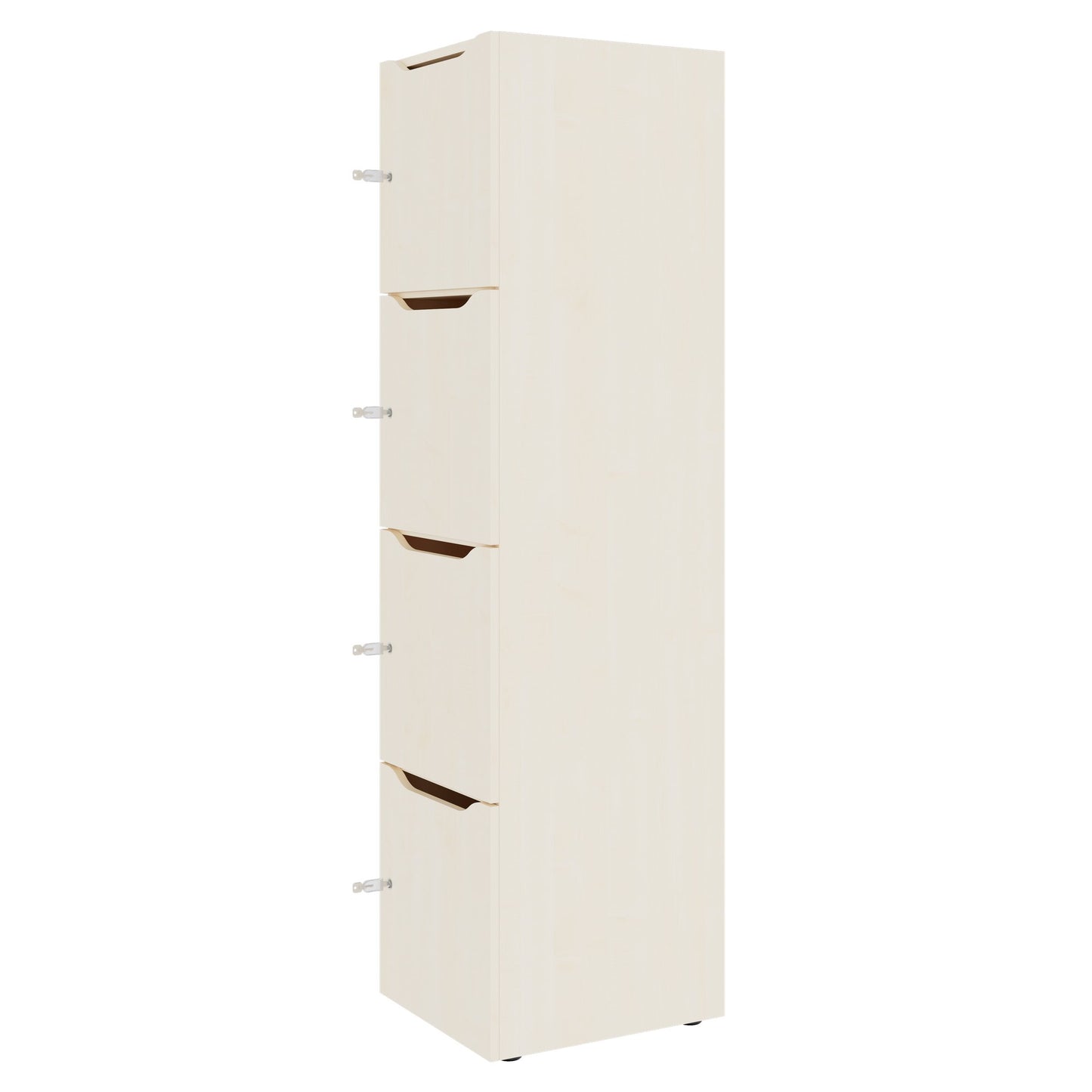 CHOICE Spind | 450 x 1820 mm, 2 große oder 4 kleine Schließfächer, Ahorn