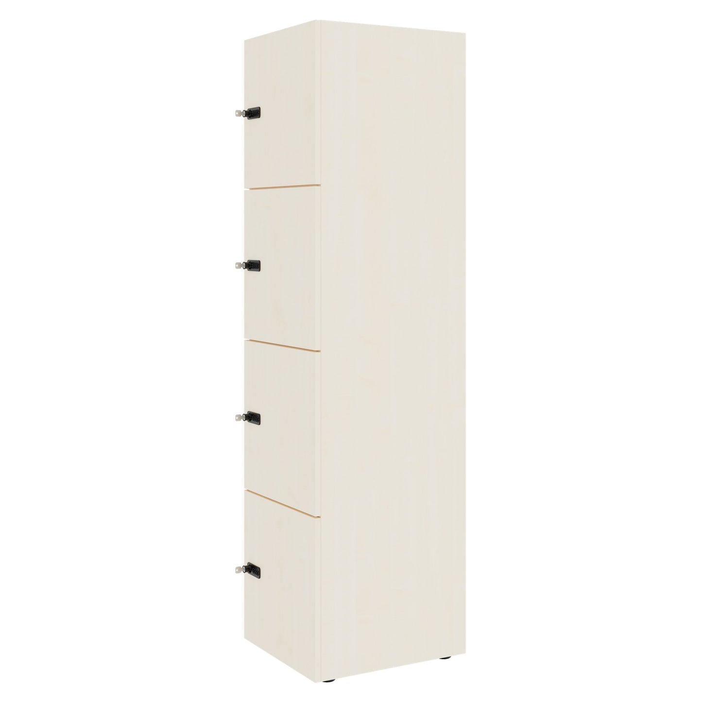 CHOICE Spind | 450 x 1820 mm, 2 große oder 4 kleine Schließfächer, Ahorn