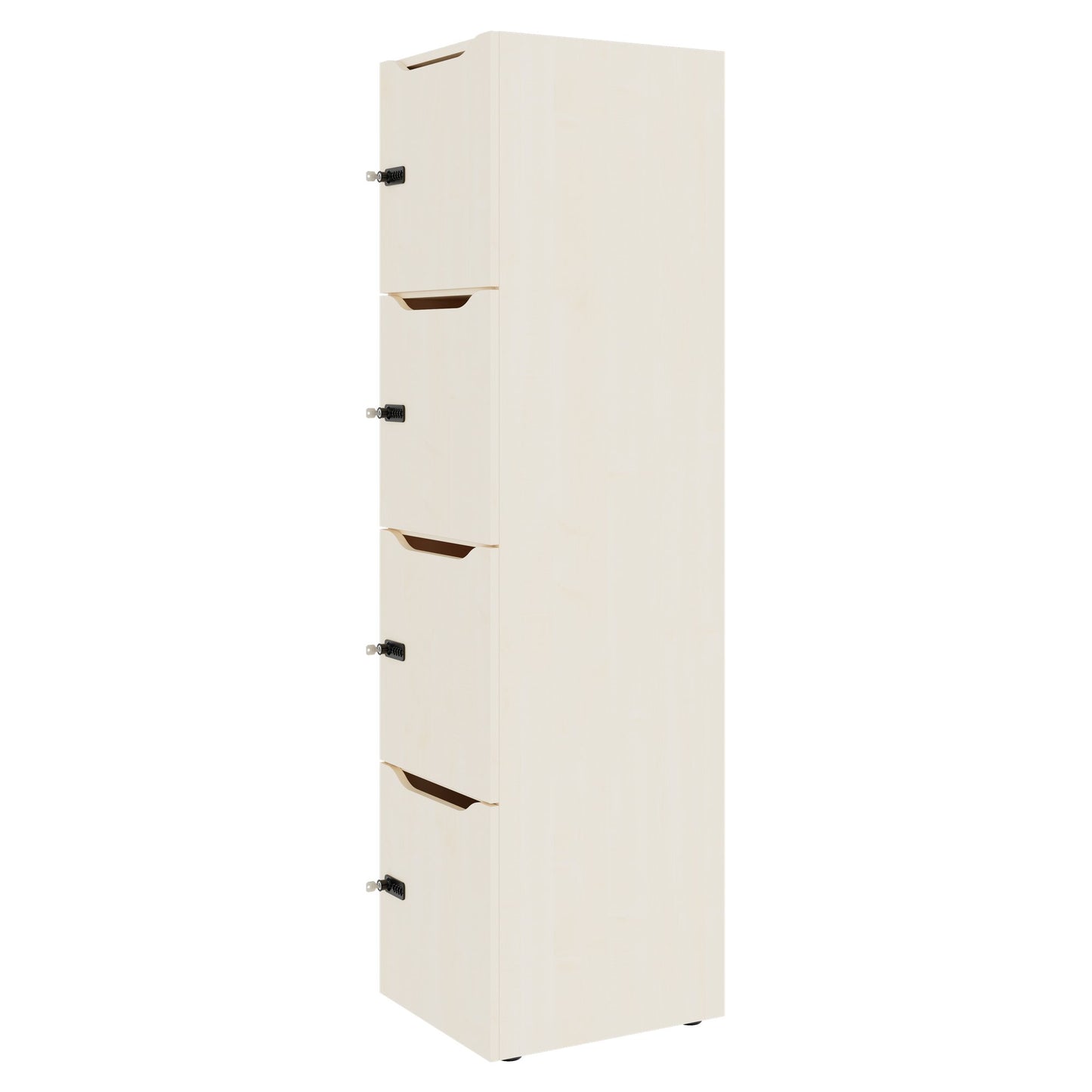 CHOICE Spind | 450 x 1820 mm, 2 große oder 4 kleine Schließfächer, Ahorn