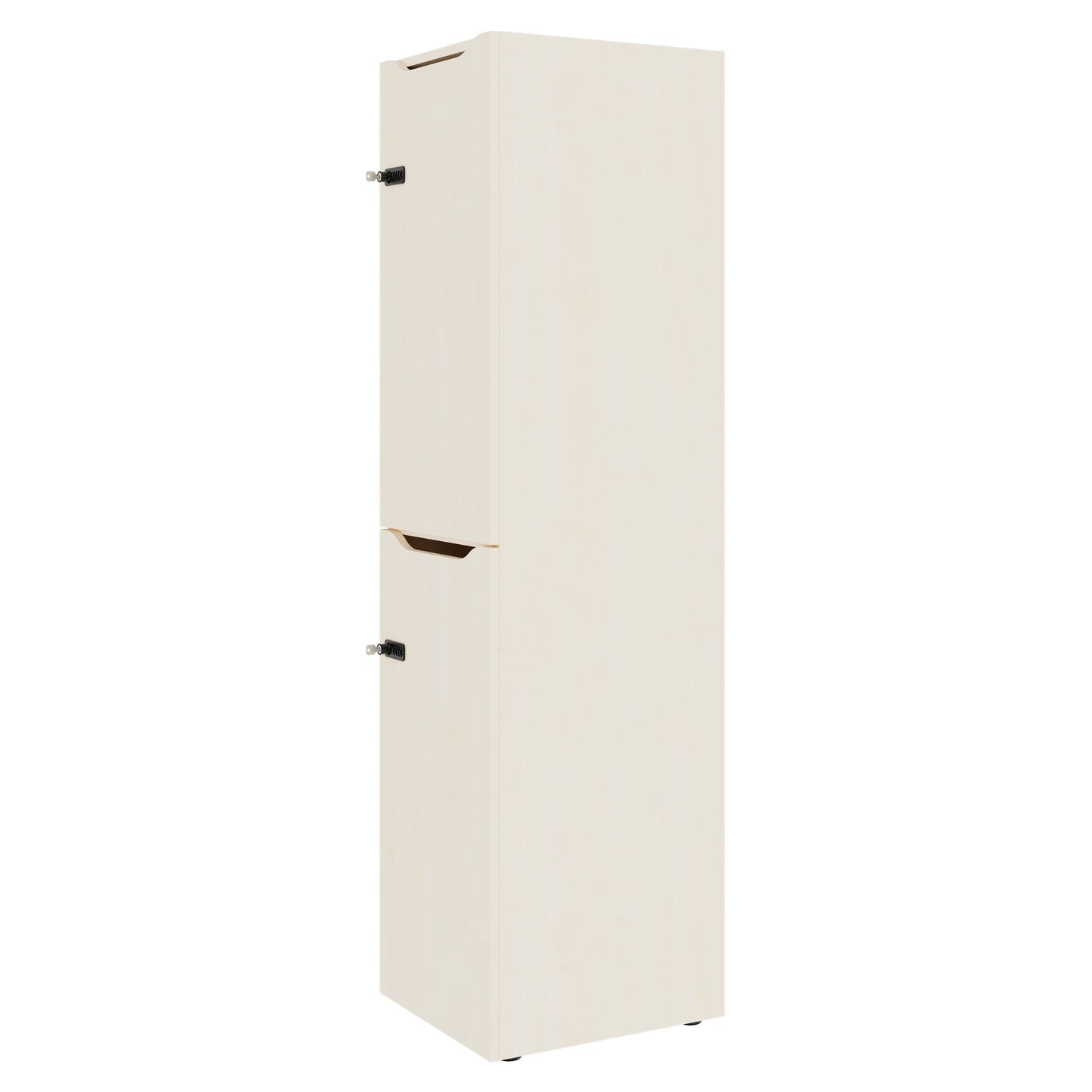 CHOICE Spind | 450 x 1820 mm, 2 große oder 4 kleine Schließfächer, Ahorn