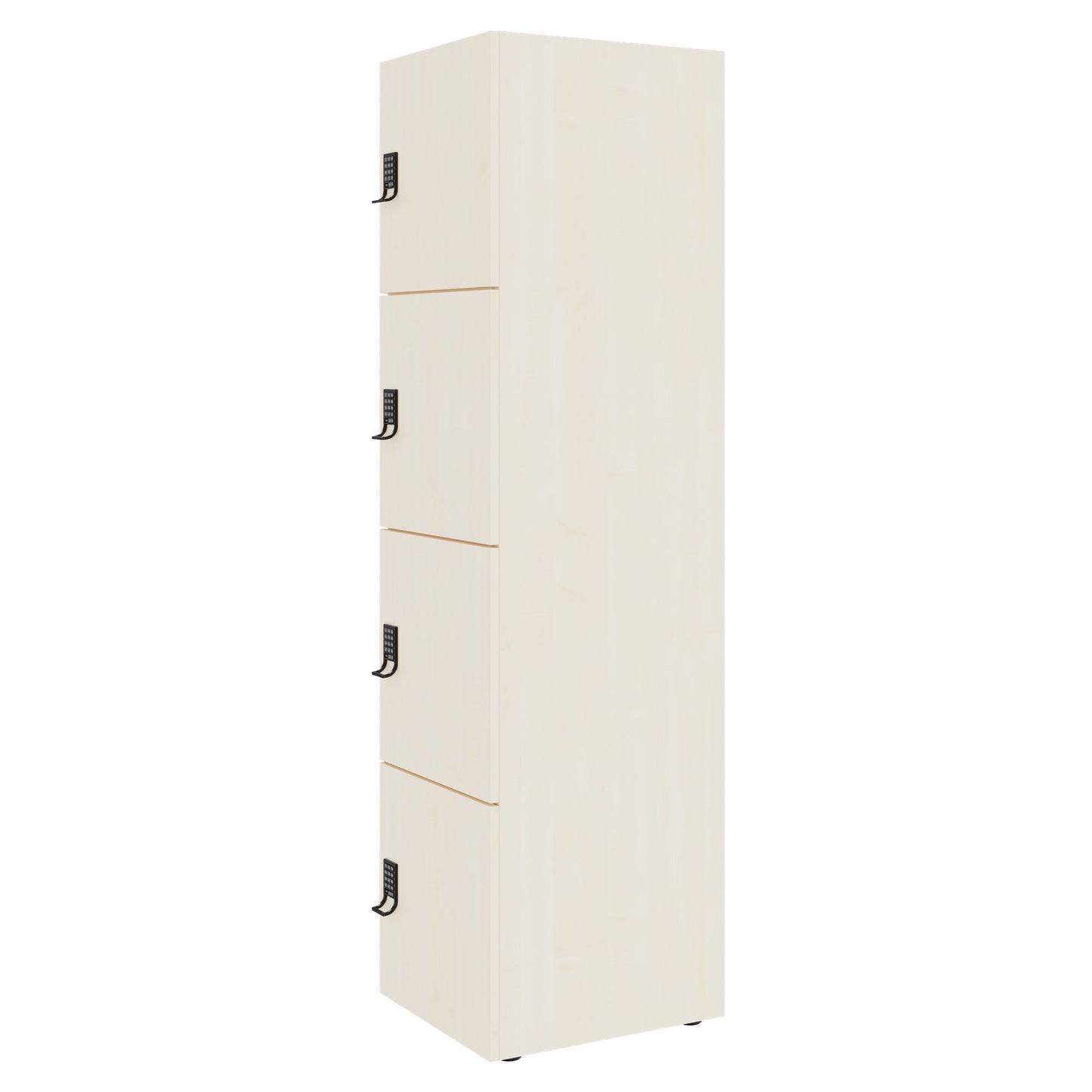 CHOICE Spind | 450 x 1820 mm, 2 große oder 4 kleine Schließfächer, Ahorn