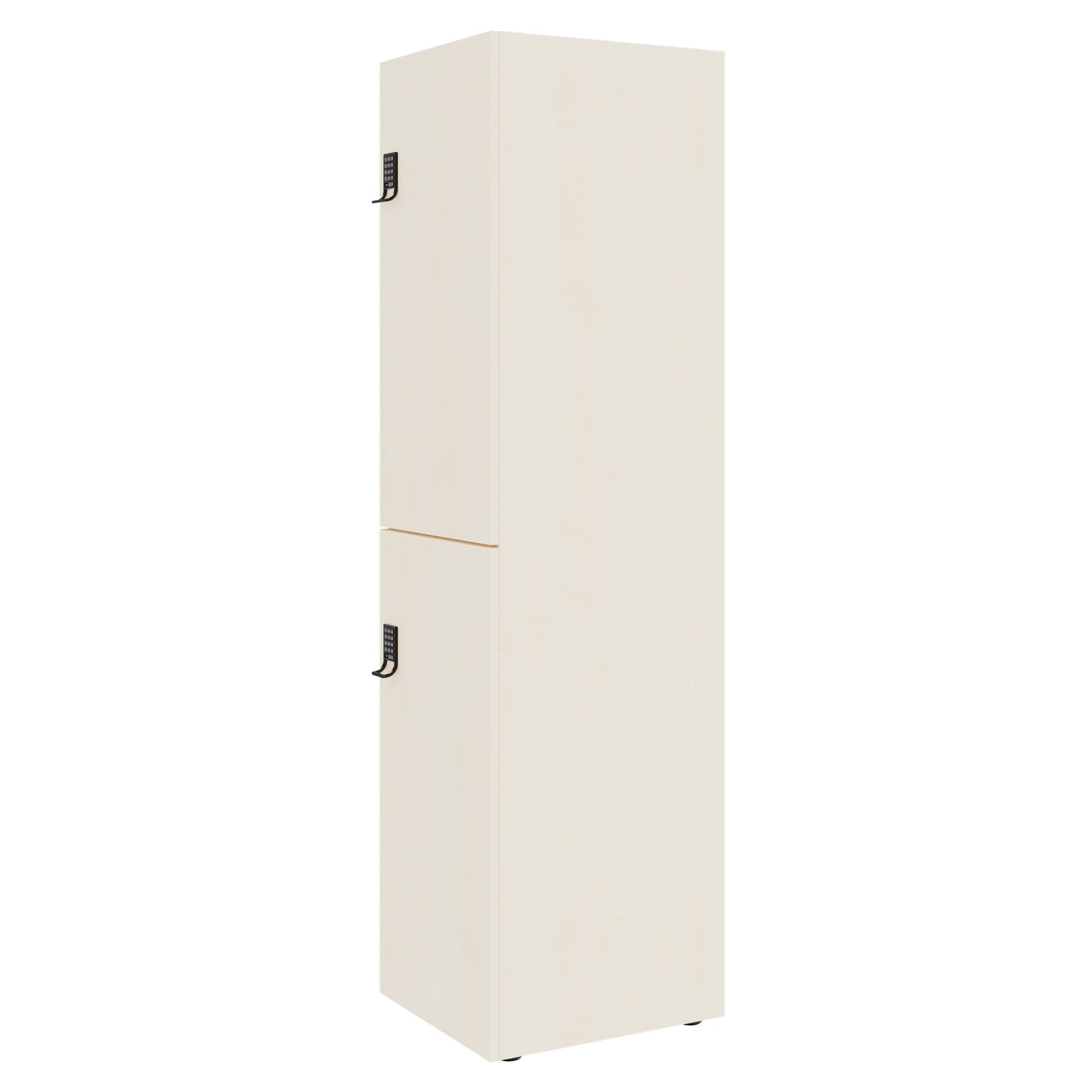 CHOICE Spind | 450 x 1820 mm, 2 große oder 4 kleine Schließfächer, Ahorn