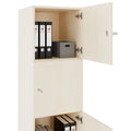 Armadietto CHOICE | 450 x 1820 mm, 2 armadietti grandi o 4 piccoli, acero - 4 Thumbnail Image