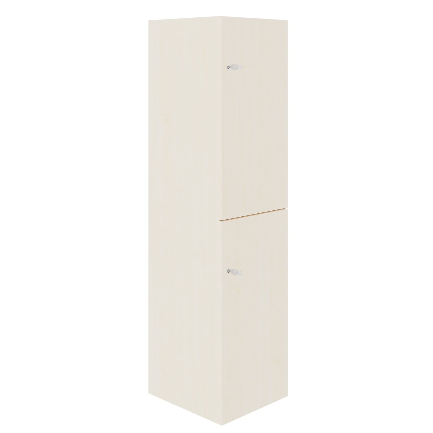 CHOICE Spind | 450 x 1820 mm, 2 große oder 4 kleine Schließfächer, Ahorn