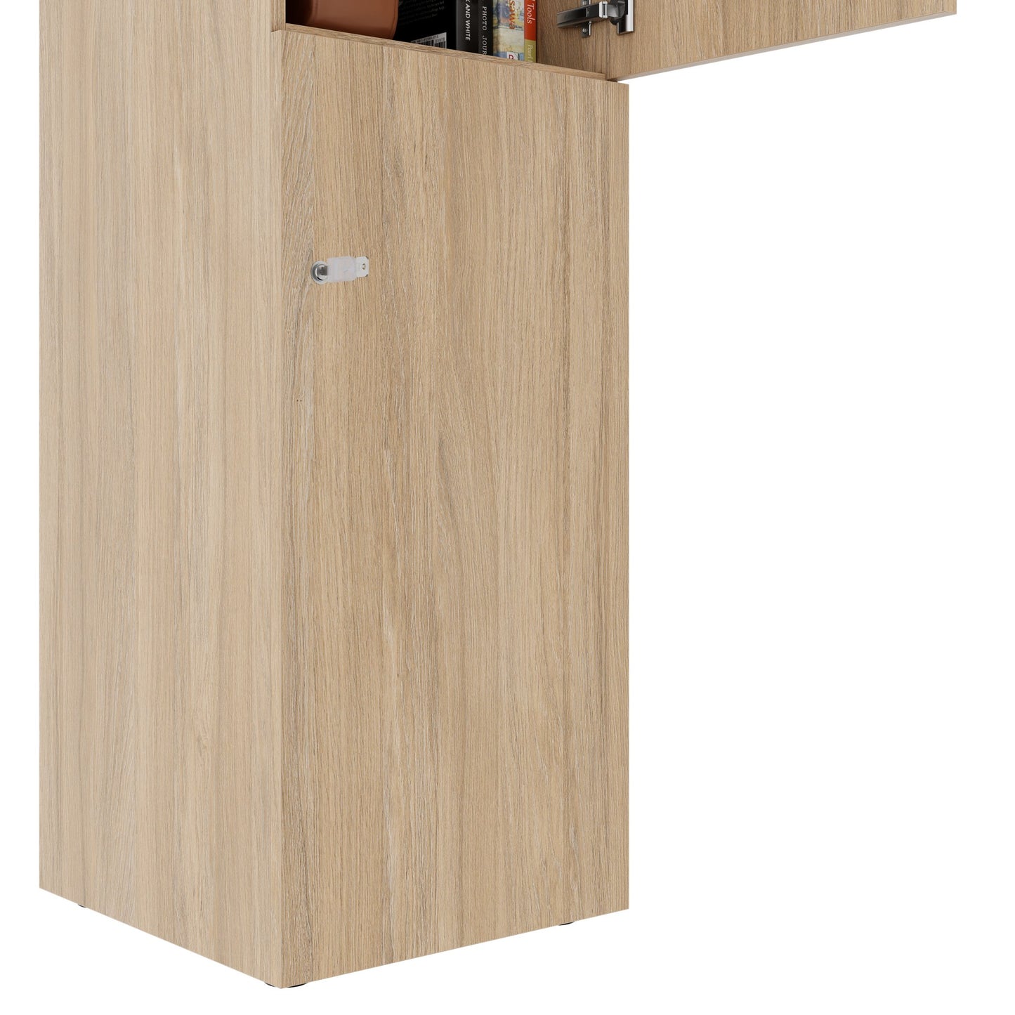 CHOICE Spind | 450 x 1820 mm, 2 große oder 4 kleine Schließfächer, Bernsteineiche