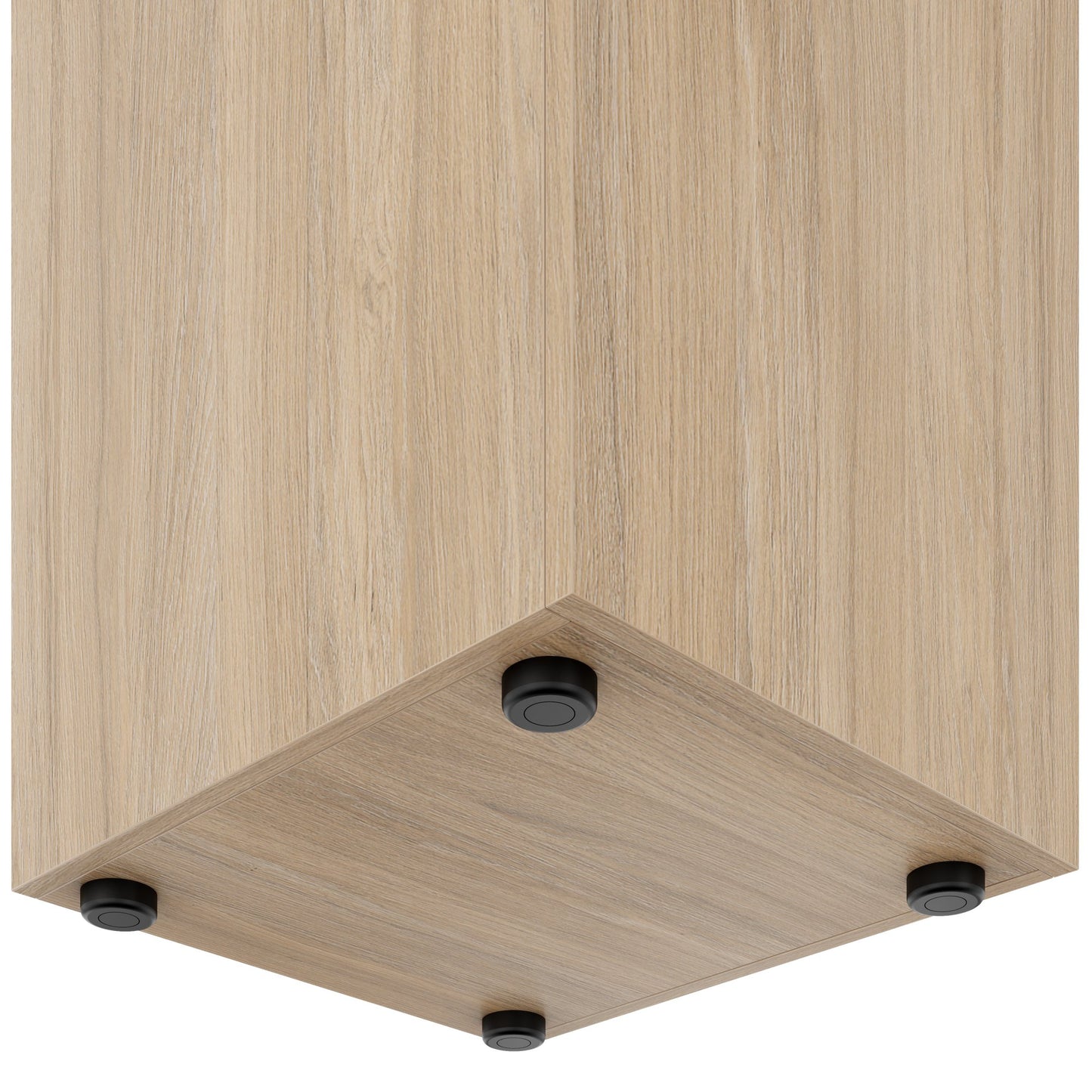 CHOICE Spind | 450 x 1820 mm, 2 große oder 4 kleine Schließfächer, Bernsteineiche