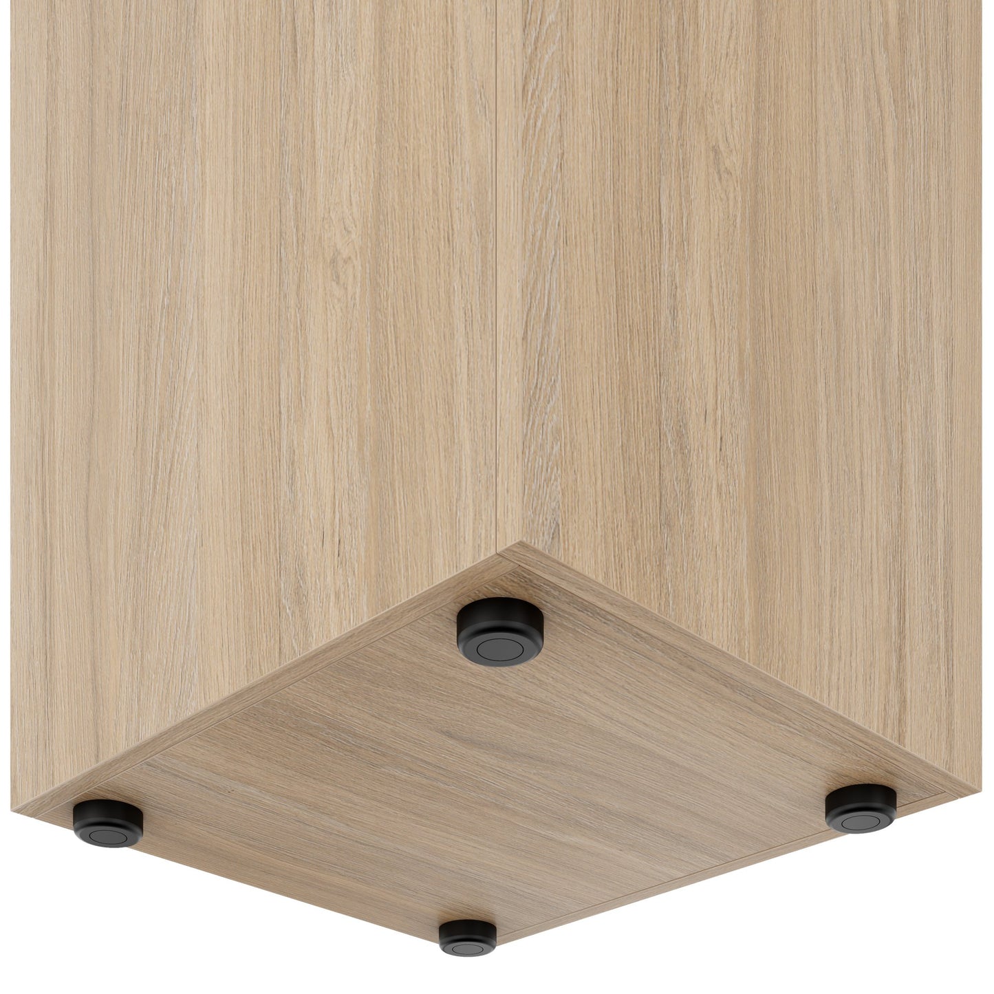 CHOICE Spind | 450 x 1820 mm, 2 große oder 4 kleine Schließfächer, Bernsteineiche