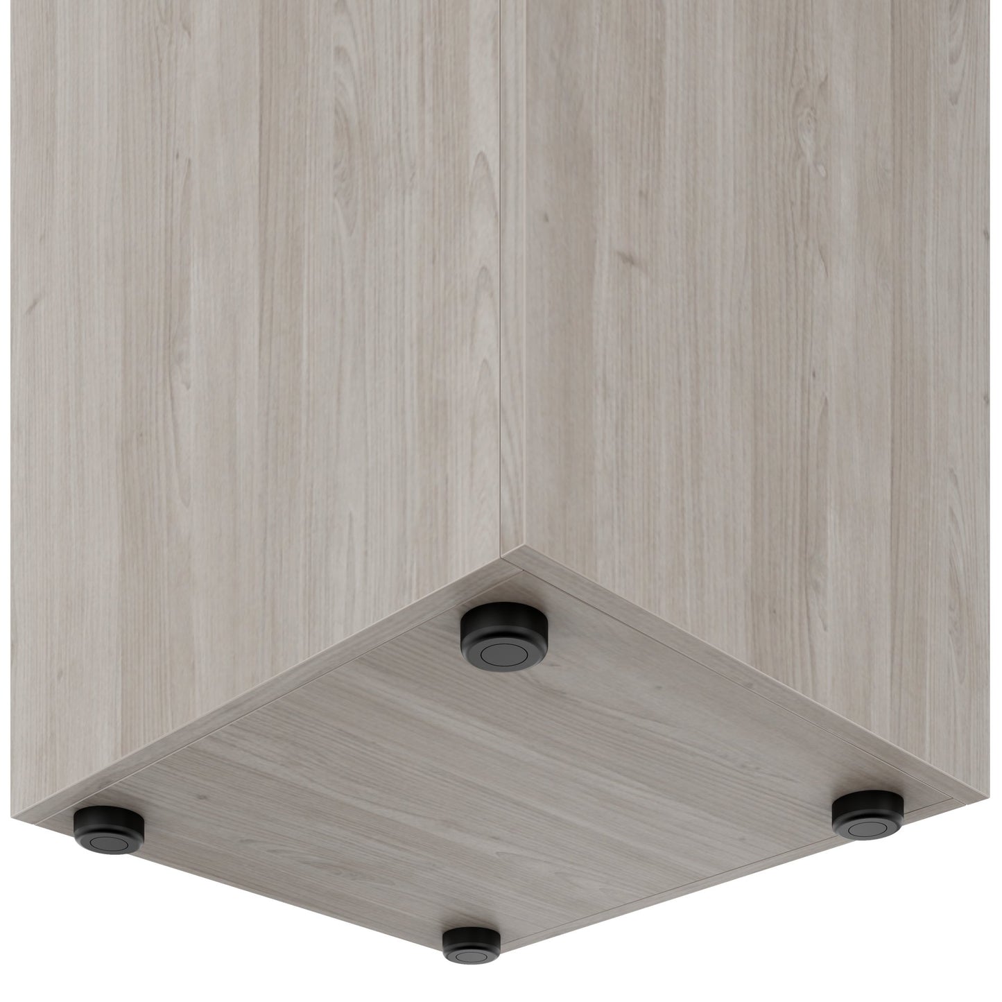 CHOICE Spind | 450 x 1820 mm, 2 große oder 4 kleine Schließfächer, Nordeiche grau
