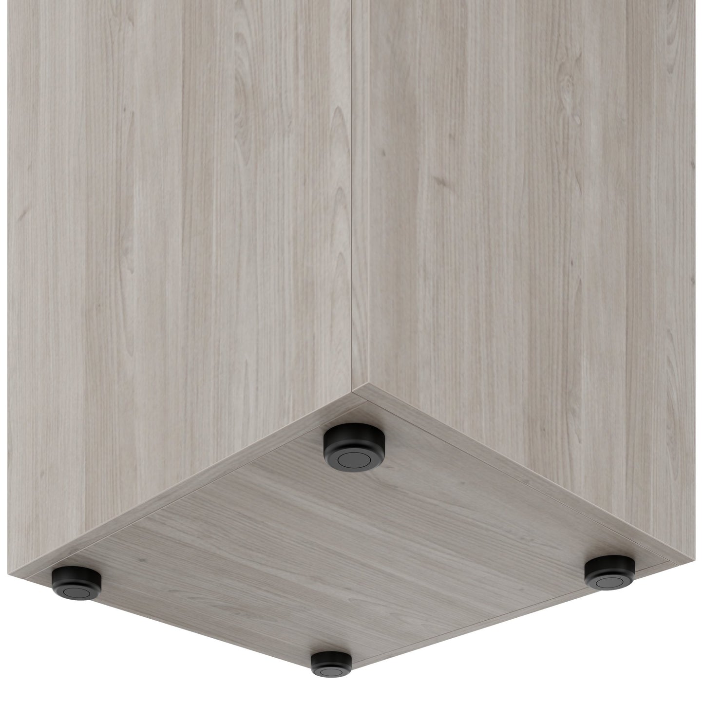 CHOICE Spind | 450 x 1820 mm, 2 große oder 4 kleine Schließfächer, Nordeiche grau