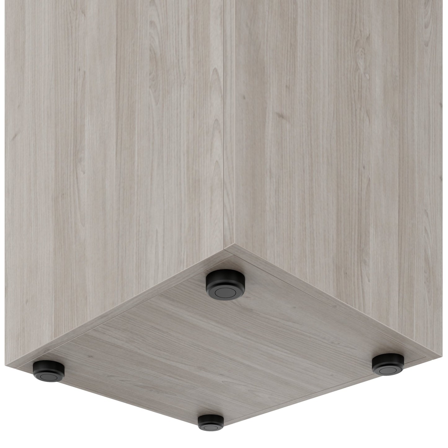 CHOICE Spind | 450 x 1820 mm, 2 große oder 4 kleine Schließfächer, Nordeiche grau