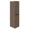 Armadietto CHOICE | 450 x 1820 mm, 2 armadietti grandi o 4 piccoli, noce - 1 Thumbnail Image