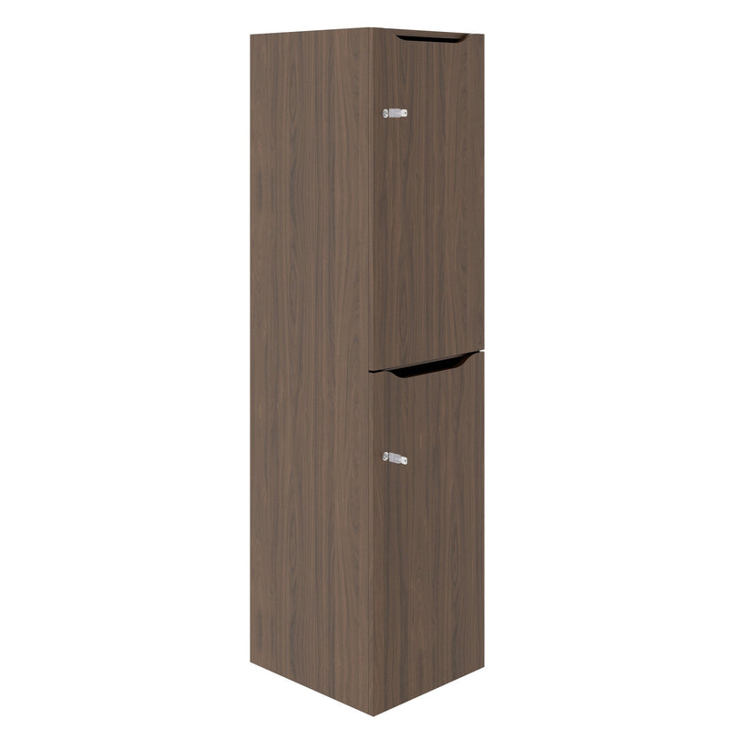 Armadietto CHOICE | 450 x 1820 mm, 2 armadietti grandi o 4 piccoli, noce - 1 Main Image