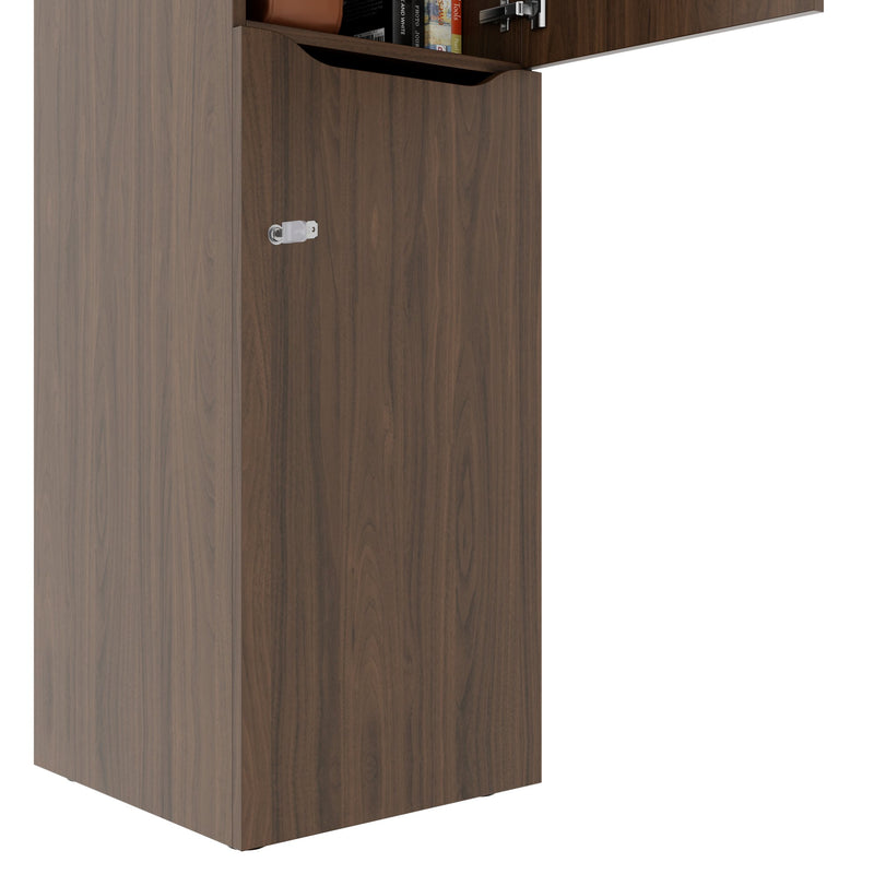 Armadietto CHOICE | 450 x 1820 mm, 2 armadietti grandi o 4 piccoli, noce - 5 Main Image