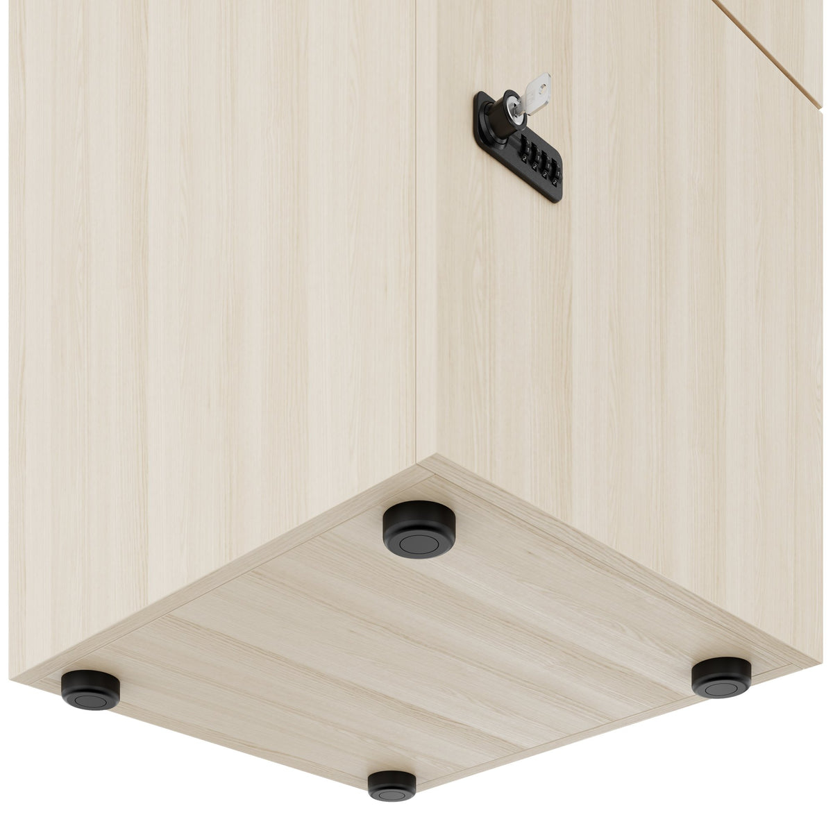 Armadietto CHOICE | 450 x 1820 mm, 2 armadietti grandi o 4 piccoli, finitura sabbia - 6 Lightbox Main Image