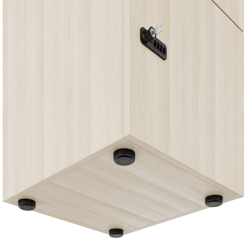 Armadietto CHOICE | 450 x 1820 mm, 2 armadietti grandi o 4 piccoli, finitura sabbia - 6 Main Image