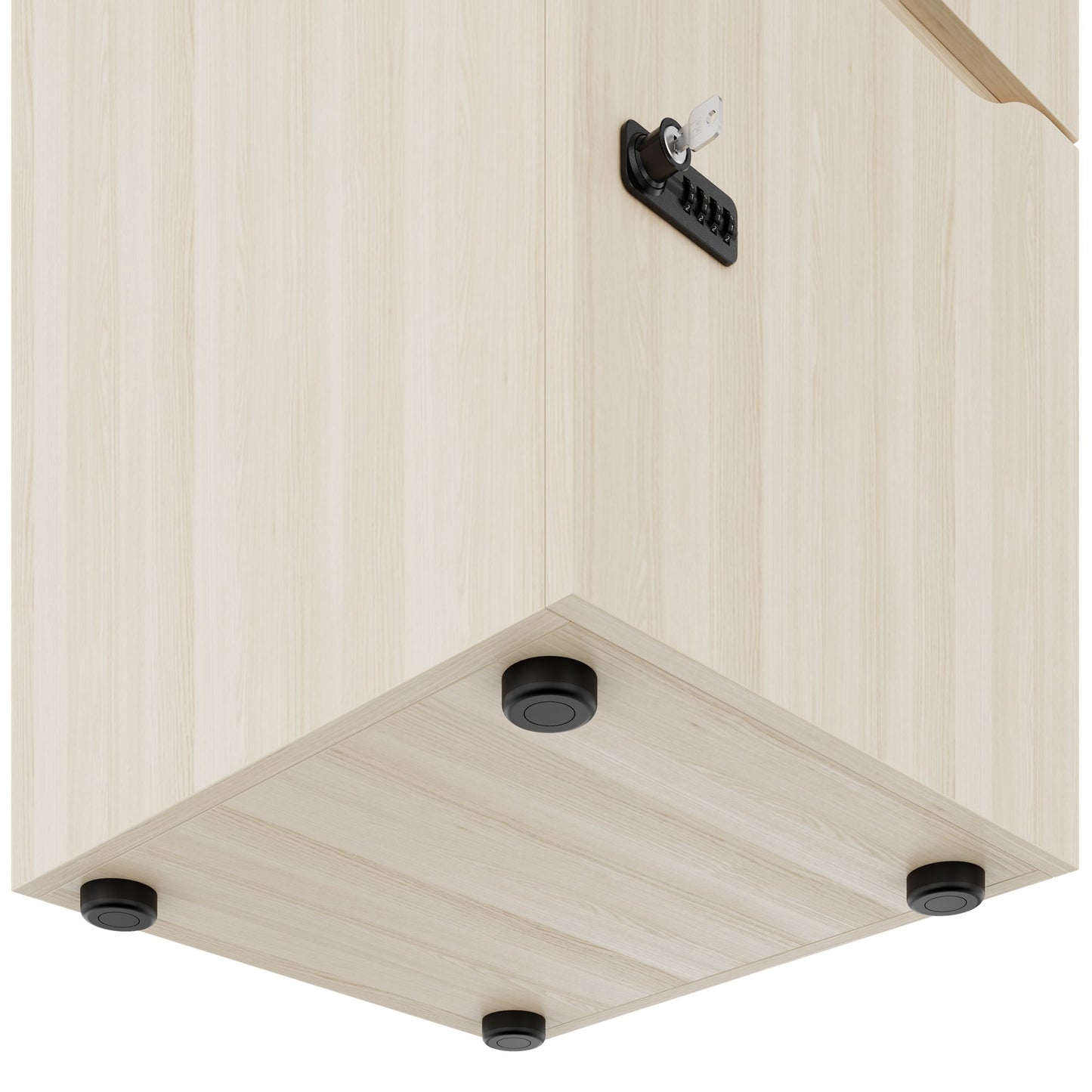 CHOICE Spind | 450 x 1820 mm, 2 große oder 4 kleine Schließfächer, Sandesche