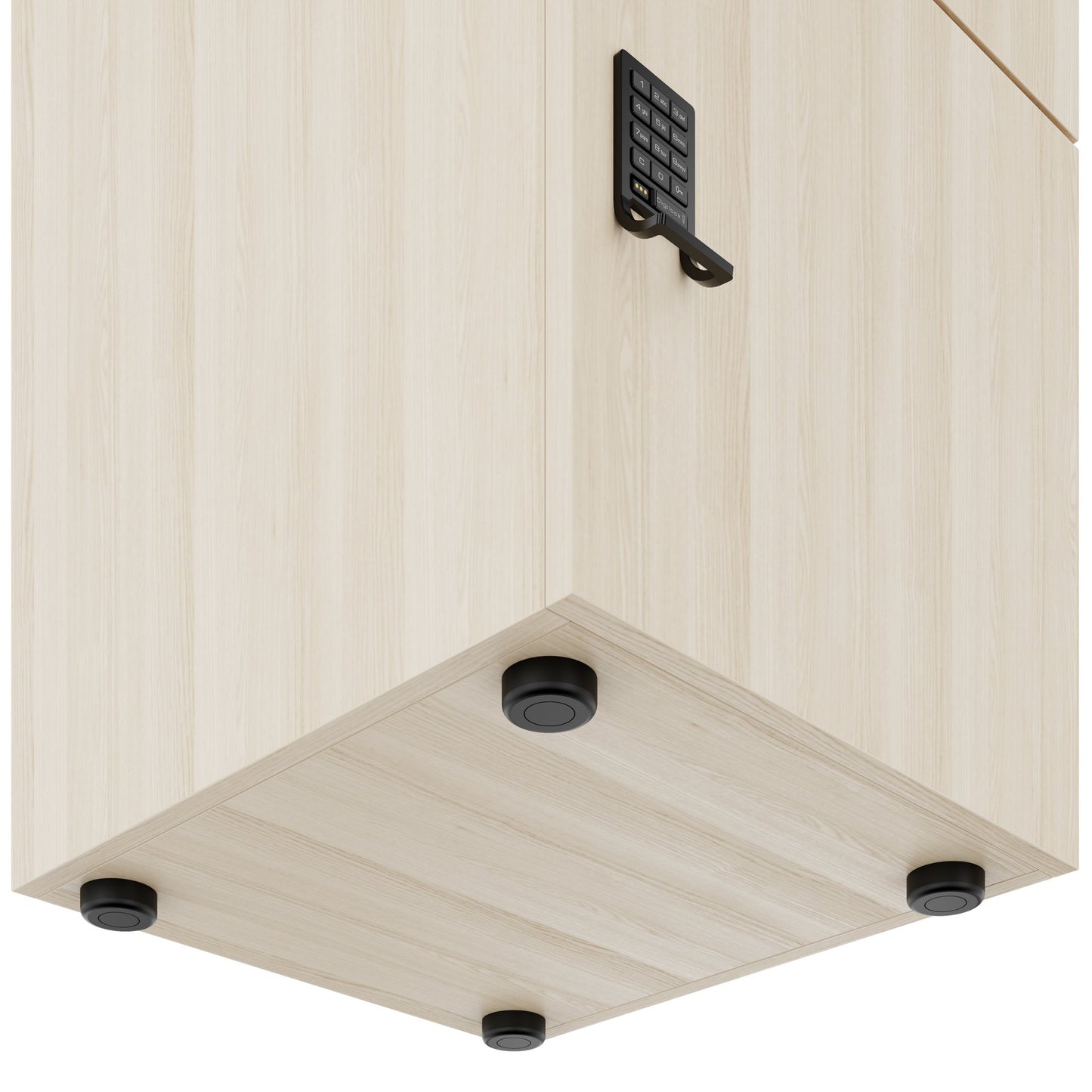 CHOICE Spind | 450 x 1820 mm, 2 große oder 4 kleine Schließfächer, Sandesche