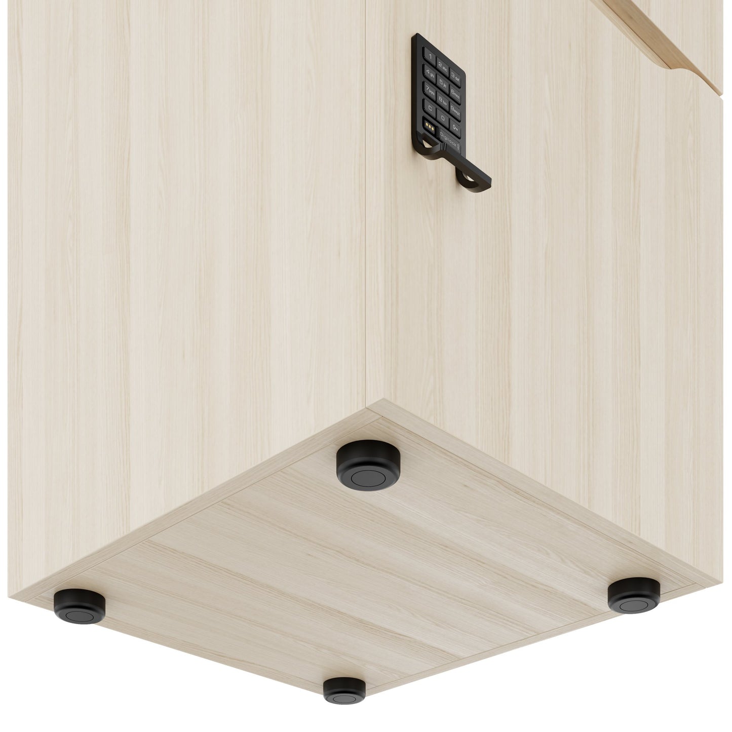 CHOICE Spind | 450 x 1820 mm, 2 große oder 4 kleine Schließfächer, Sandesche