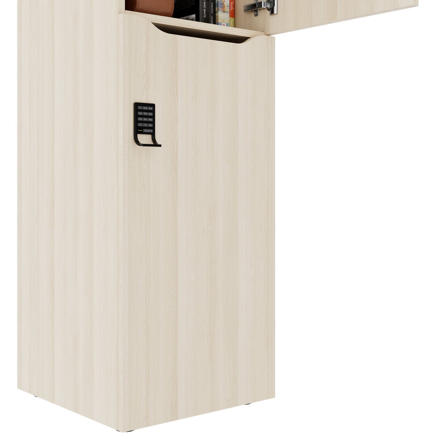 CHOICE Spind | 450 x 1820 mm, 2 große oder 4 kleine Schließfächer, Sandesche